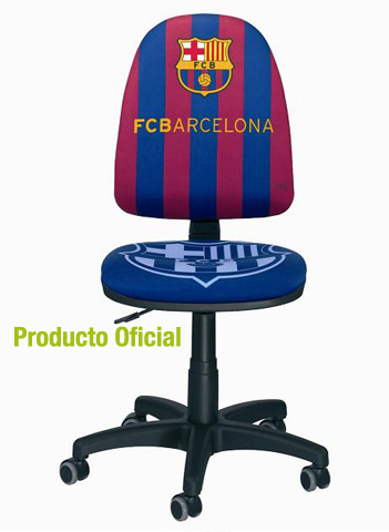 Disfruta del Barça, al mejor precio posible, con la silla de oficina oficial del F.C.B.